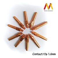 อะไหล่ตู้เชื่อมซีโอทู Contact Tip ขนาด 0.6 - 1.6mm ( แพ็ค / 10 ชิ้น )