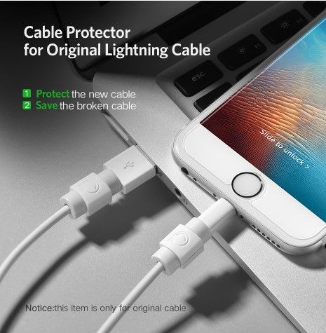 ugreen-apple-charging-lightning-iphone-cable-cord-protector-6ชิ้น