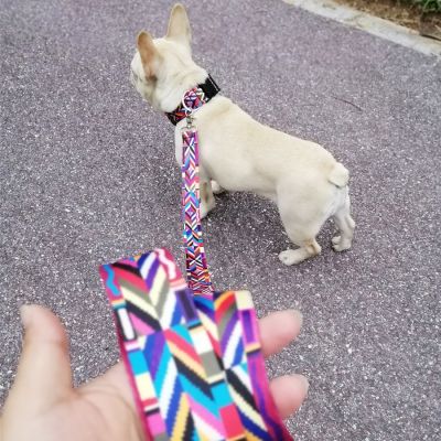 [HOT!] Pet Product For Dog Pet Collar Leash Nylon High Quality Multiple Series Colorful Fashion New Design Dog Collar Adjustable