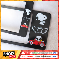 ?Bestsaler? กรอบทะเบียน Snoopy กรอบป้ายทะเบียนการ์ตูน ลายสนูปปี้ดำ แถมฟรี ชุดน็อตในกล่อง ใส่รถ1คัน มี2แผ่น ✔️มีทั้งหมด 3 ขนาดให้เลือก รหัสSP