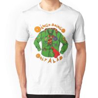 Oingo Boingo Kaos เป็นรูปสี่เหลี่ยมผืนผ้า Wanita Atasan Lengan Pendek T27