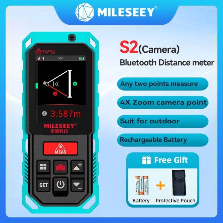 Mileseey S2 Outdoor Laser Distance Meter Professional Bluetooth