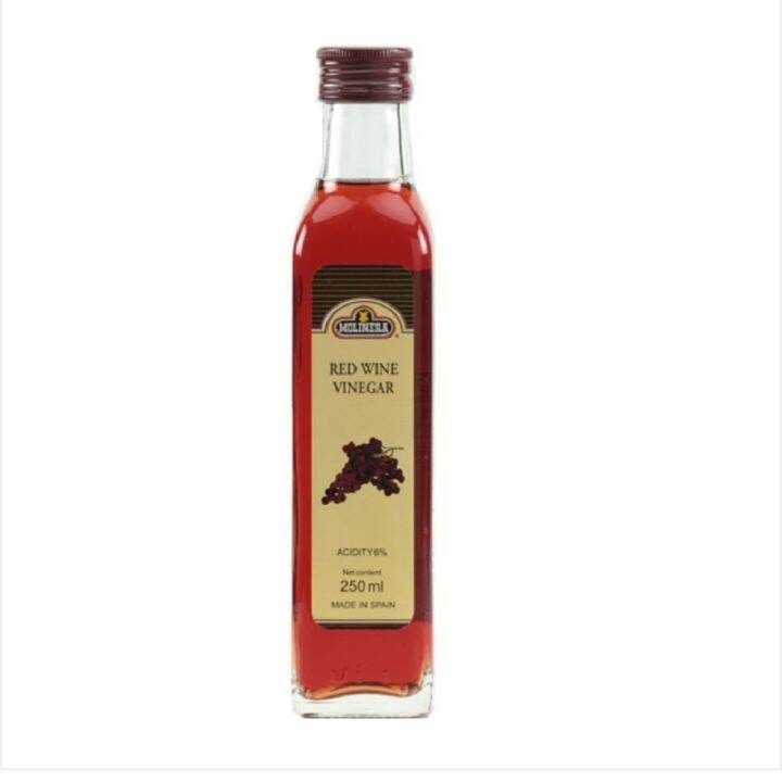 Molinera Red Wine Vinegar 250mL Red Wine Vinegar is classically used in