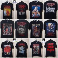 เสื้อยืด - SEPULTURA / NAILBOMB / EUROPE / CANNIBAL CORPSE / KREATOR / MORBID ANGEL / CRADLE OF FILTH / UNLEASHED