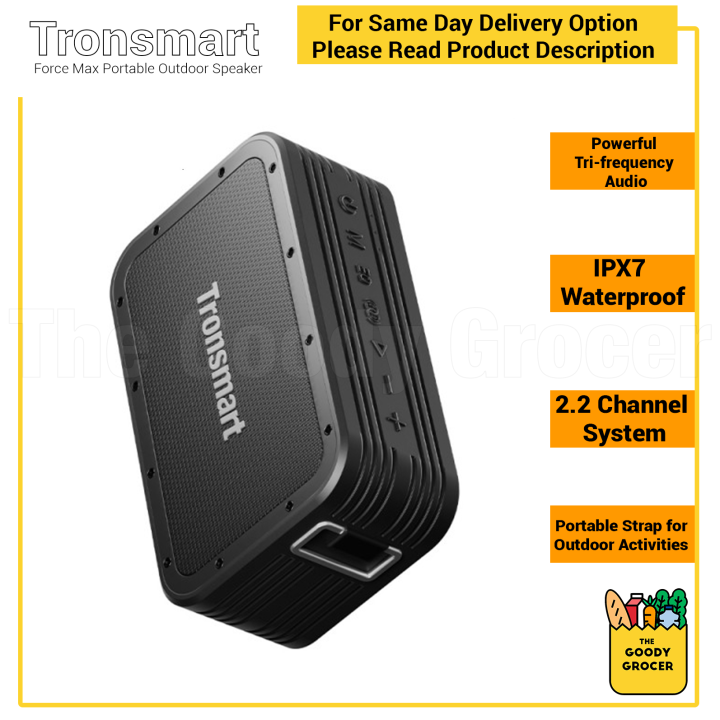 Tronsmart Force Max Portable Outdoor Speaker | Lazada PH