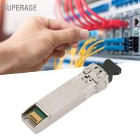 Superage โมดูลไฟเบอร์ออปติก 10G Sfp+ โหมดเดี่ยว Tx1310Nm 10 กม. รองรับ Ddm Lc Gigabit สําหรับเราเตอร์