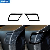 wenminr For Infiniti G35 07-08 G37 08-13 G25 11-12 Q60 14-15 Piano Black Car Cruise Control Trim Cover Decoration Accessories sticker