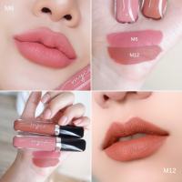 SET GLOSS MYCA M6+M11 (เซ็ตคู่ 2ชิ้น) กลอสเนื้อแมท สีสันสวยงาม เนื้อสัมผัสนุ่ม เนียนละเอียด เกลี่ยง่าย ติดทนนาน กันน้ำ ติดทน ไม่ติดแมส