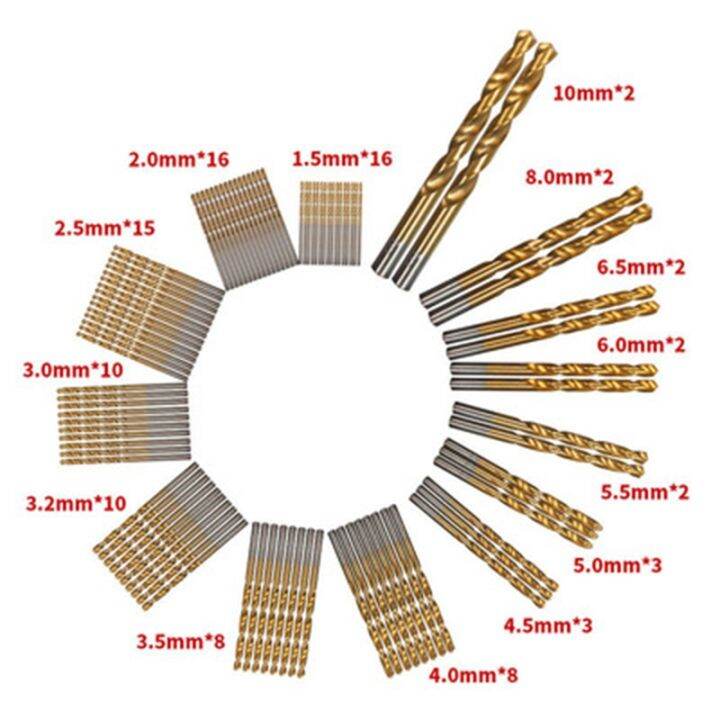 60-99-buah-1-0-3-5mm-1-5mm-10mm-baja-kecepatan-tinggi-lapis-titanium-lurus-pisau-putar-set-bor-bit-set-lubang-kayu