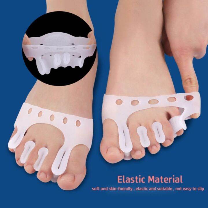 INFILARY Comfortable Pain Relief Foot Hallux Valgus Overlap Repair Toe Finger Separator Feet