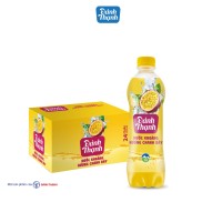 Nước khoáng thiên nhiên có ga đảnh thạnh khoáng chanh dây chai 430ml