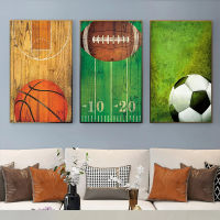 Ball Sport Basketball Rugby Football Canvas Painting Nordic Posters And Prints Wall Art Pictures For Baby Kids Room Home Decor