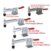 GH-201-B Hand Tool Toggle Clamp 201B Upgrade Horizontal Clamp Antislip Quick Release Tool (Lebih Panjang dan Tinggi 201BLH ) 201BL