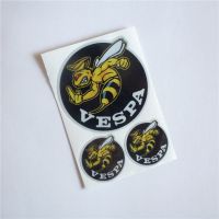 Vinyl  Bee Honeybee Motorcycle Helmet Sticker Reflective Motocross  Racing  Decals  Motorbike For Piaggio VESPA Sctooer Decals  Emblems