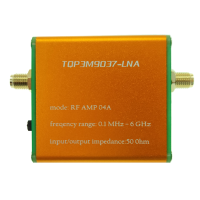 100K-6GHz All Band Amplifier HF FM VHF UHF RF Preamplifier High Linearity Ultra-Low Noise Gain Amplifier