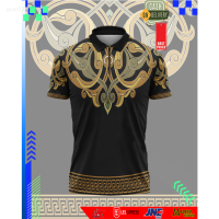 Pria Koko Shirt 2023 Muslim Clothes for Men, 4th Art, Children, Adults, the Latest 3d Fullprinting 2023 Unisex summer polo