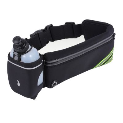☊ Running Waist Bag Sports Fanny Pack Women Men Belt Bag Phone Hydration Backpack Waterproof Running Accessories Water