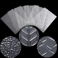 【hot】✓  6pcs Transparent Texture Chocolate Printing Mold Decorating Tools Embossed Baking