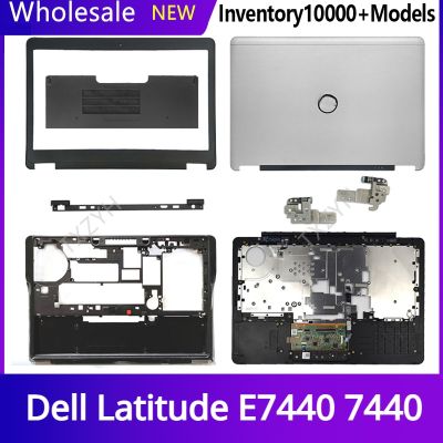 New Original For Dell Latitude E7440 7440 Laptop LCD back cover Front Bezel Hinges Palmrest Bottom Case A B C D Shell
