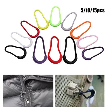 15Pcs Zipper Clip Theft Deterrent, Backpack Zipper Lock Clip Zipper Pull  Replace