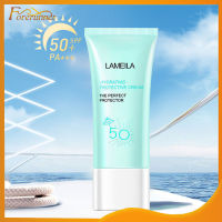 ครีมกันแดด Lameila Anti-Aging Cream SPF50 PA+++ 50g กันแดดหน้า ครีมกันแดดหน้า ไม่อุดตัน มีส่วนช่วยในการลดโอกาสในการเกิดสิวใหม่(676）