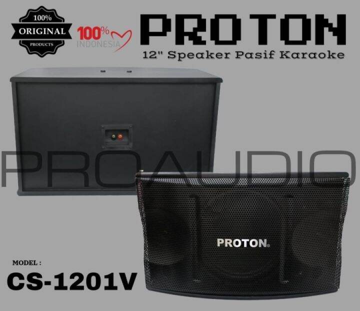 Speaker Karaoke Pasif 12 Inch Proton CS-1201V CS 1201V CS 1201 V ...