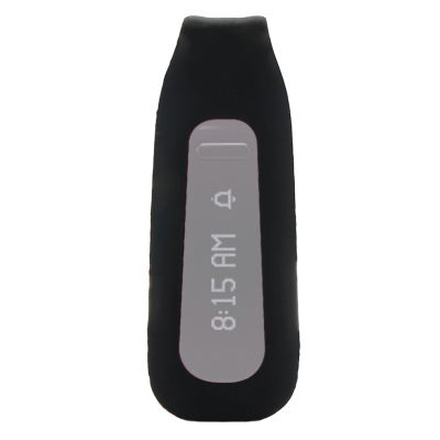 สำหรับ Fitbit คลิปสมาร์ทวอท์ชเคสซิลิโคนขนาด: 6X2.2X1.5เซนติเมตร (สีดำ) (ขายเอง)