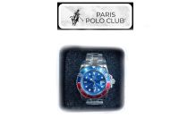 Paris Polo Club นาฬิกาผู้ชาย สายสแตนเลส รุ่น 3PP-2009716G(ส่งฟรี)