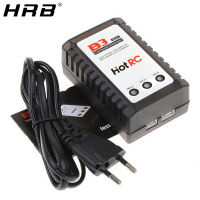 HotRc B3 10W Charger Compact Balance Charger สำหรับ2S 3S 7.4V 11.1V LiPo แบตเตอรี่เฮลิคอปเตอร์เครื่องบิน Multirotor FPV Racing