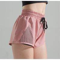 women Jogging short sportwear Anti-light Running fitness Yoga Shorts