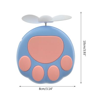 【CW】 Shaped Handheld Air Cooler USB Rechargeable Small 425B