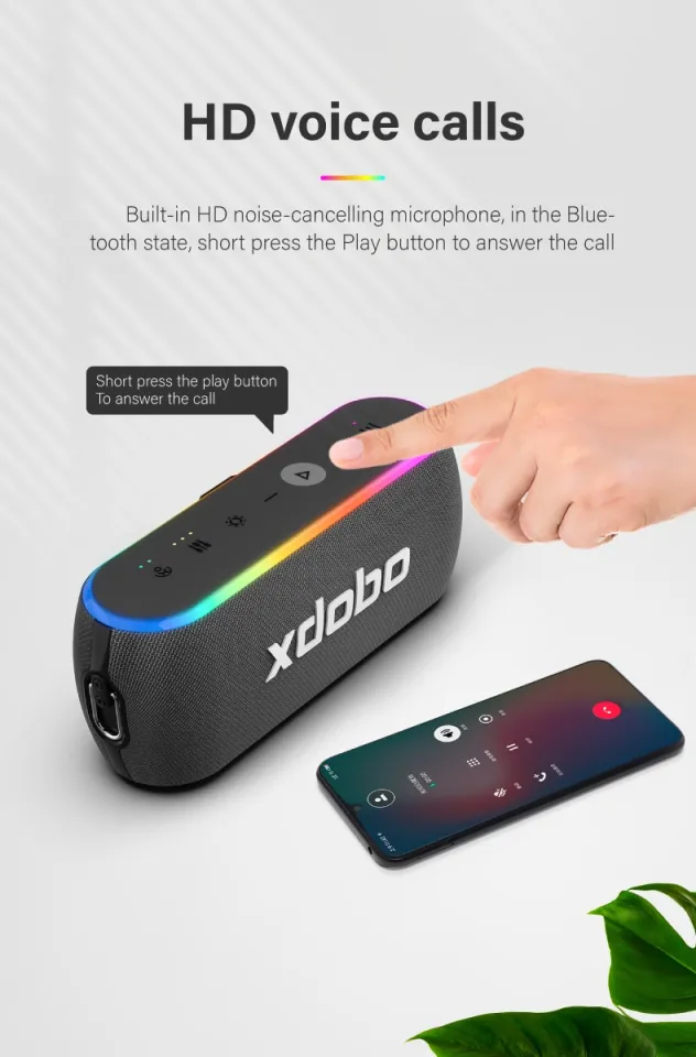 XDOBO X8 Max 100W Ultra-high Power Outdoor Portable Desktop Bluetooth  Speaker Mobile Charging Waterproof TWS Computer Subwoofer - AliExpress