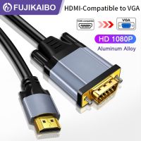 HD 1080P HDMI-Compatible to VGA Cable Adapter Video Audio Male to Male Converter For Projector Monitor Laptop PC TV Box Xbox PS4