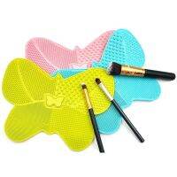 ♈✗  Type Make up Cleaner With Cup Board Scrubber cleaning Gel Silicone clean makeup brushes