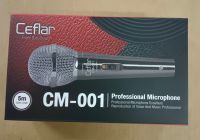 Ceflar Microphone ไมค์โครโฟน รุ่น CM-001 (สีดำ)ไมค์คาราโอเกะ ยาว 5 เมตร