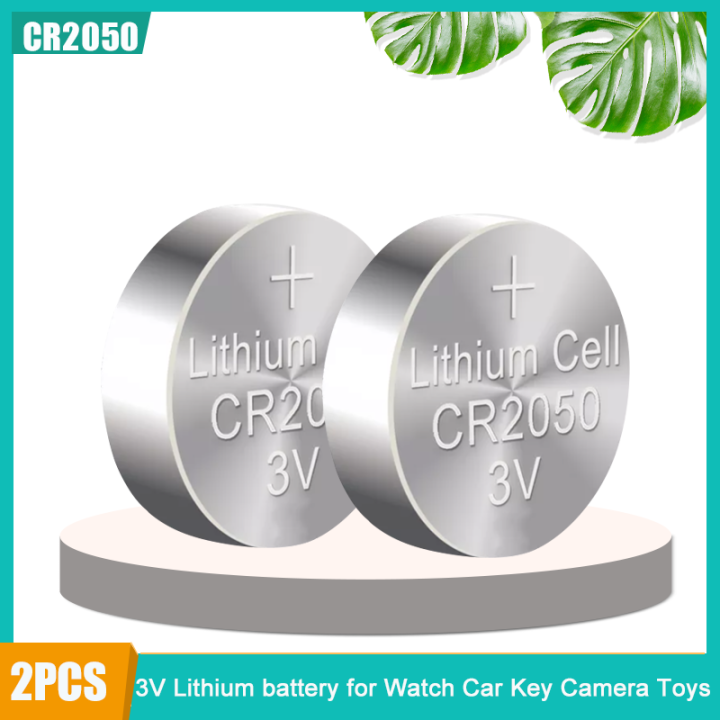 2-10ชิ้น CR2050 CR 2050 3โวลต์สำหรับนาฬิกาอิเล็กทรอนิกส์การควบคุมระยะ ...