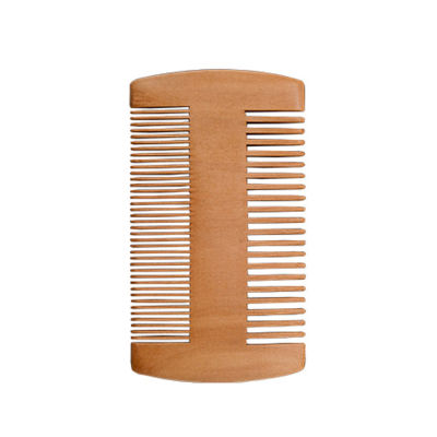 Dual-Sided Fashion Presents Mahogany Wood Pocket Comb Hair Comb