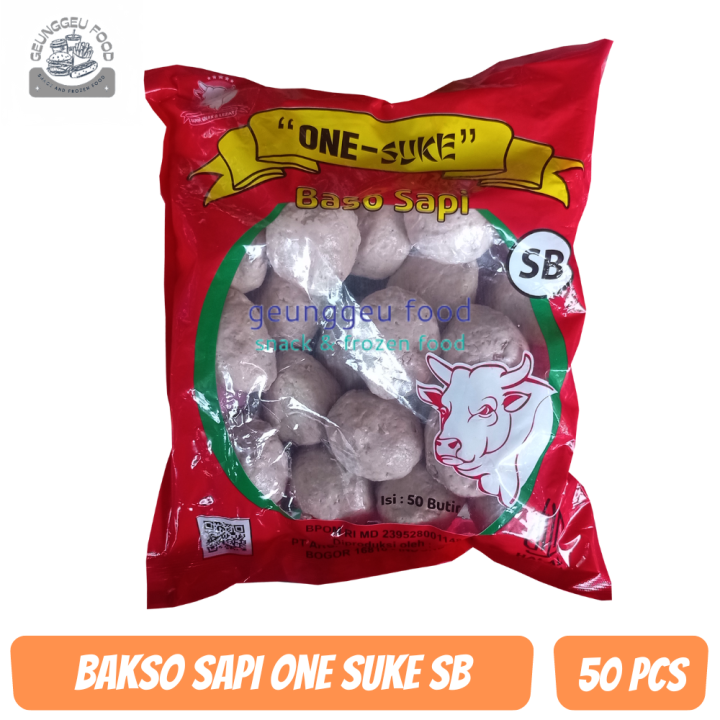 Bakso Sapi One Suke Isi 50 Pcs Lazada Indonesia