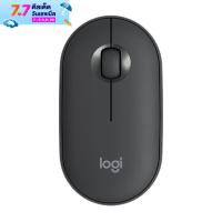 MOUSE (เมาส์) LOGITECH PEBBLE M350 WIRELESS MOUSE GRAPHITE/ประกัน 1 ปี