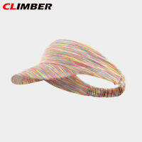 CLIMBER ครีมกันแดดหมวกว่างเปล่าระบายอากาศได้,หมวกสำหรับกีฬากลางแจ้งปีนเขาวิ่ง