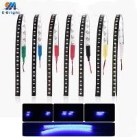 2PCS 30CM 60CM 1210 LED Flowing Knight Rider Strip Light 12V Car/Motor/Bike Decorate Strips Blue Green Red White Amber Pink RGB