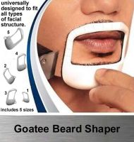 5Pcs/lot Beard Comb Hairbrush Symmetric Cut Salon Mustache Beard Styling Template for Beard Shaping Trimming Tool