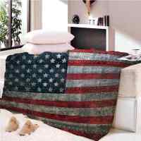 Breaking level flag dazzling 3D worm Plush Fleece Blanket picnic sofa