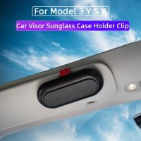 visor glasses case For Tesla Model 3 and Model Y X S Visor Glasses Box Multi-Function Box Card Case