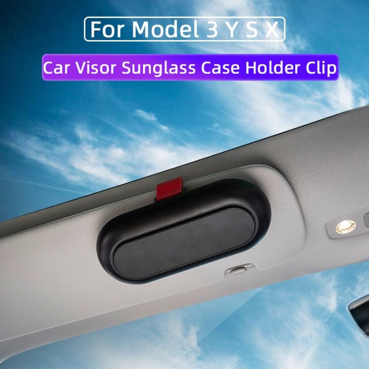 visor-glasses-case-for-tesla-model-3-and-model-y-x-s-visor-glasses-box-multi-function-box-card-case