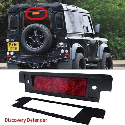 Third Brake Light Fit for Land Rover Discovery Defender 90/110 LED 3Rd Brake Light High Mount Stop Light XFK100290