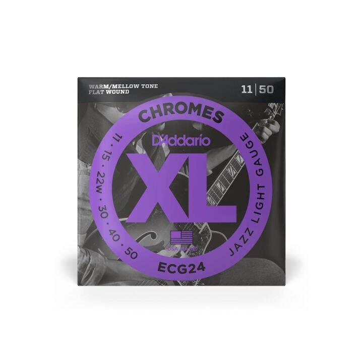 Juego de Cuerdas D'Addario ECG24 - Cruz Luthier