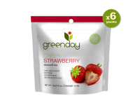 Greenday Crispy Strawberry /กรีนเดย์ สตรอเบอรี่อบกรอบ 12 g (แพค 6 ซอง)