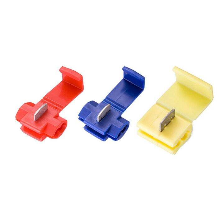 150Pcs Quick Splice Wire Connectors,Solderless Snap Electrical