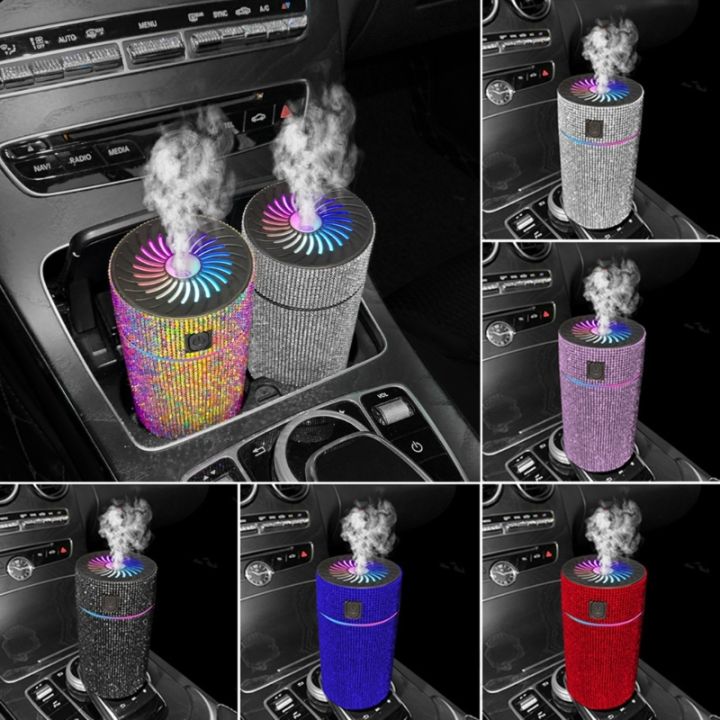 hot-car-diffuser-สำหรับน้ำมันหอมระเหยแบบพกพา-humidifiers-สำหรับ-travel-lighted-รถ-essential-oil-diffuser-usb-humidifier